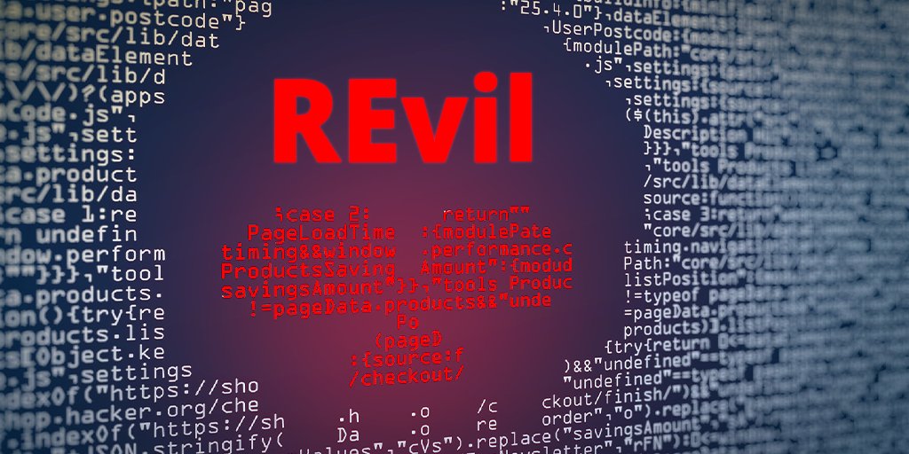 Ransomware ir liels bizness uzņēmumam REvil Hacker Group